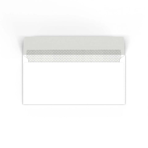 DL White Opaque Business Peel & Seal Envelope (110 x 220mm)