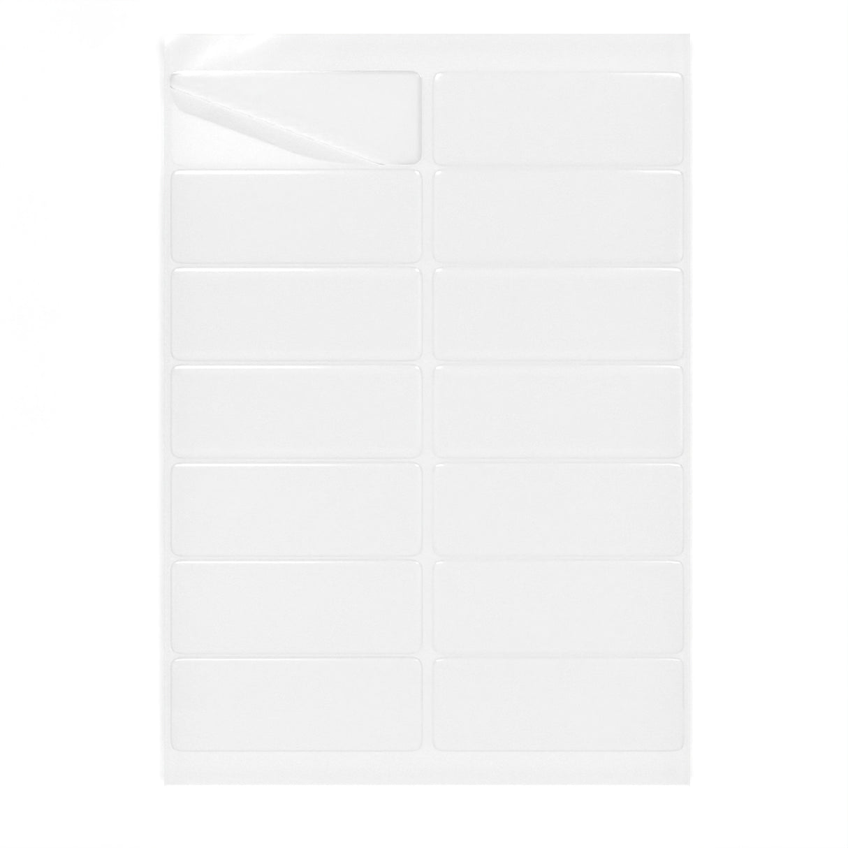 Pravokutne samoljepljive etikete