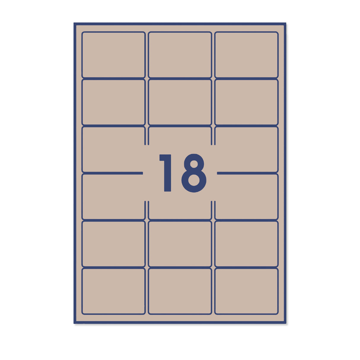 Pravokutne samoljepljive etikete