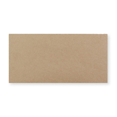DL Fleck Recycled Gummed V-Flap Envelope (110 x 220mm)