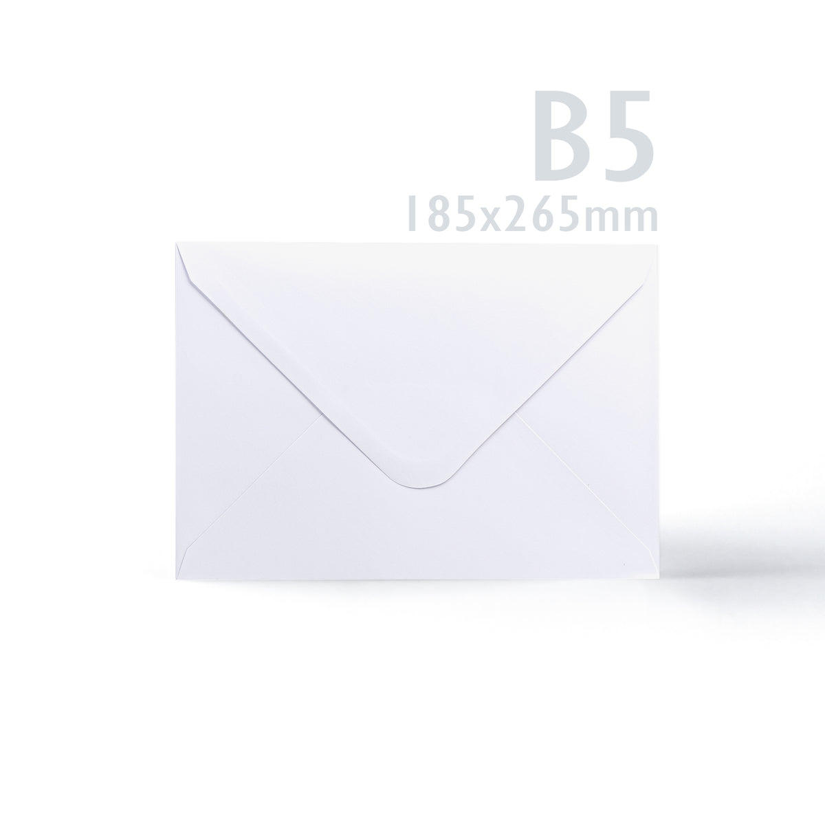 Set bijelih kartica 300 g/m² i omotnica 100g/m² s glatkom teksturom