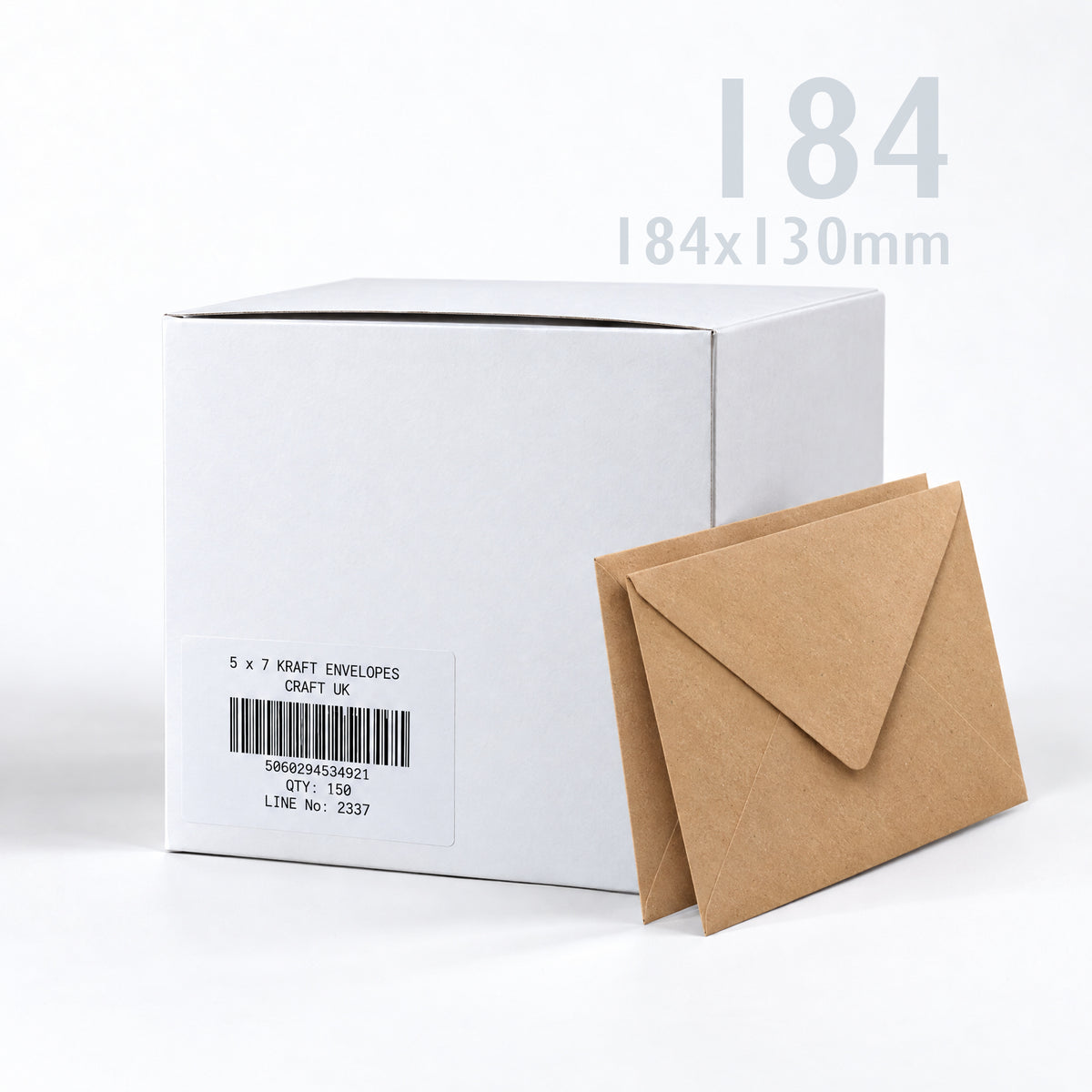 Kraft Kuverte 110 g/m² pakiranje od 150 komada
