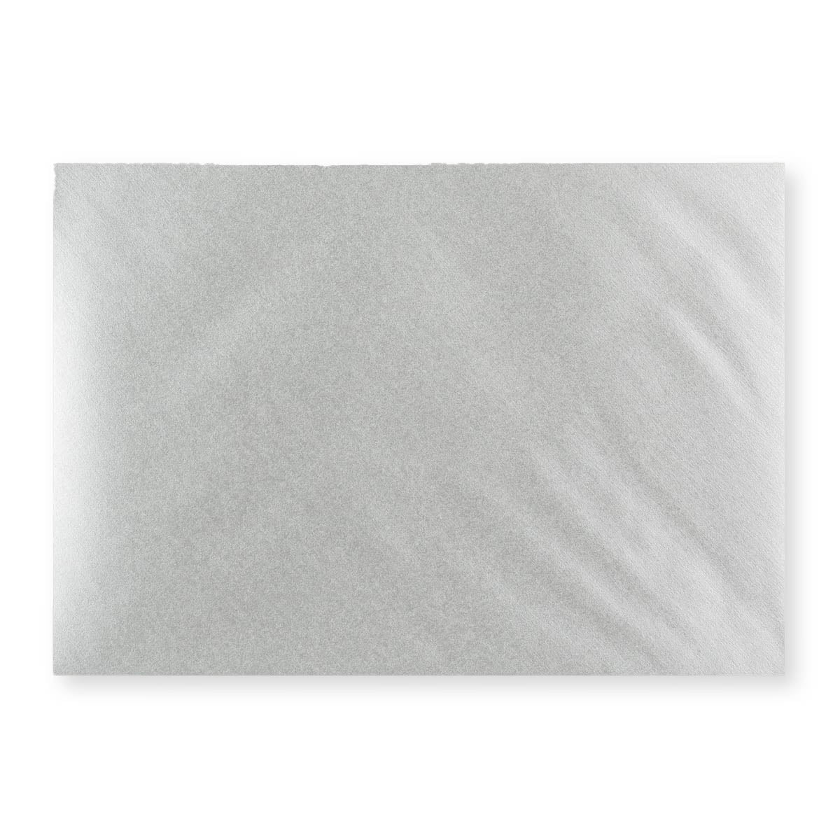 162x229mm C5 metalni srebrni novčanik gumiran obična 100gsm tkane omotnice