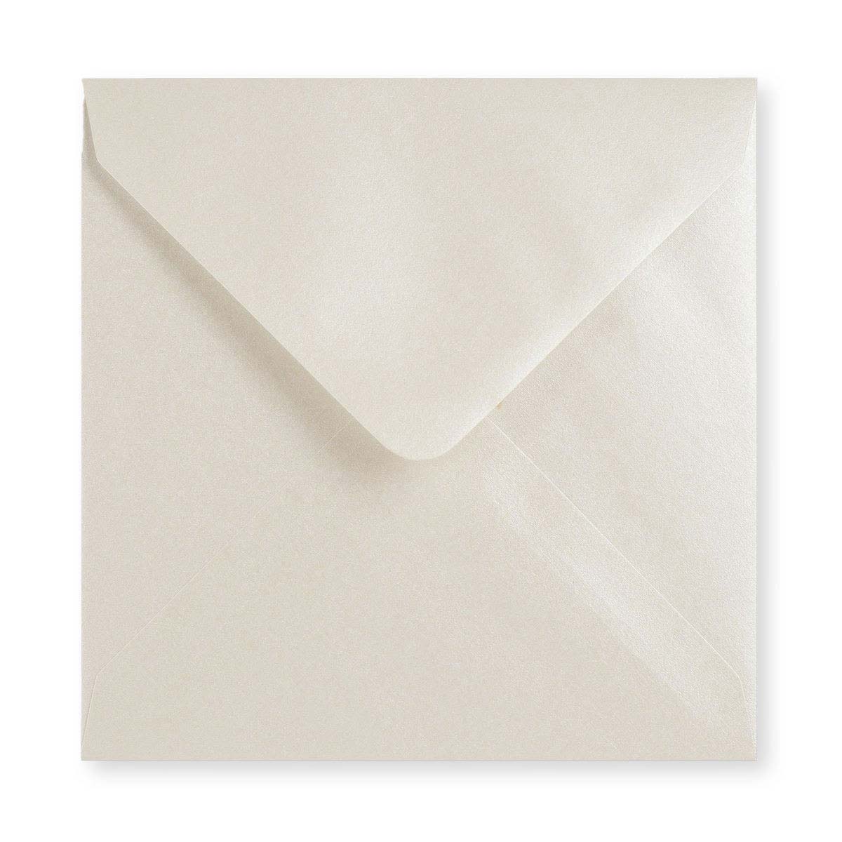 140x140mm Oyster Lustre Square gummed obične omotnice od 90gsm