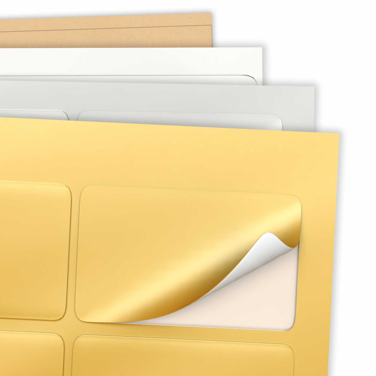 Pravokutne samoljepljive etikete