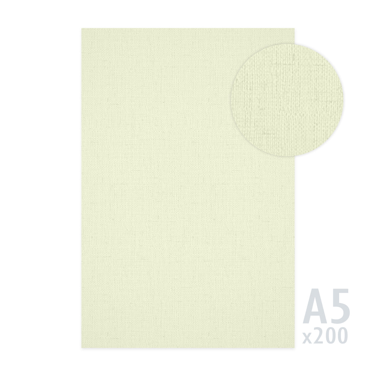Papir s lanenom teksturom 185g/m²