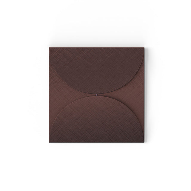 Pouchette Envelopes Dark Brown 145 x 145 mm