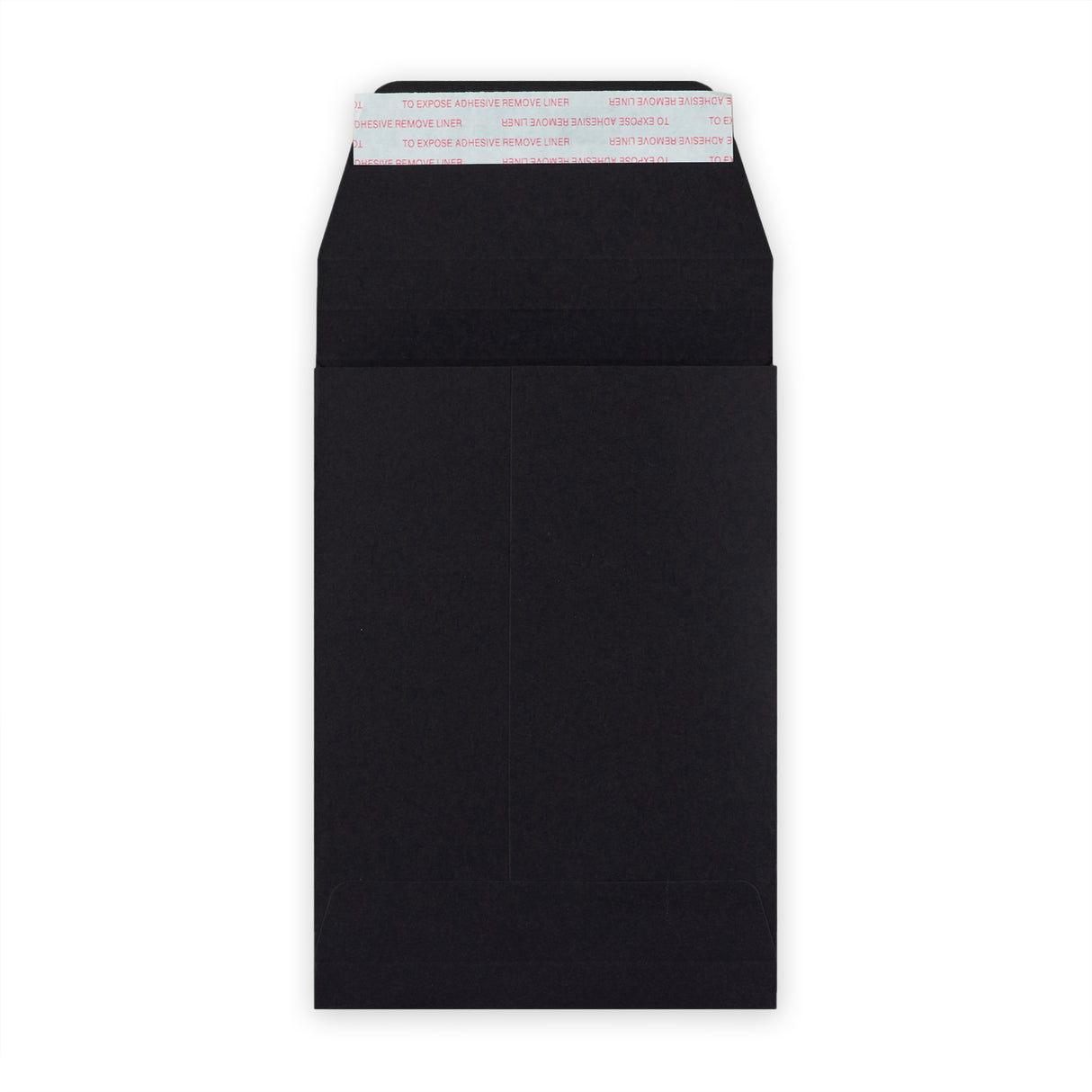 162x114x25 Crna pošta Marque lagani Gusset 180gsm Omotnice za ogulitje i brtvljenje