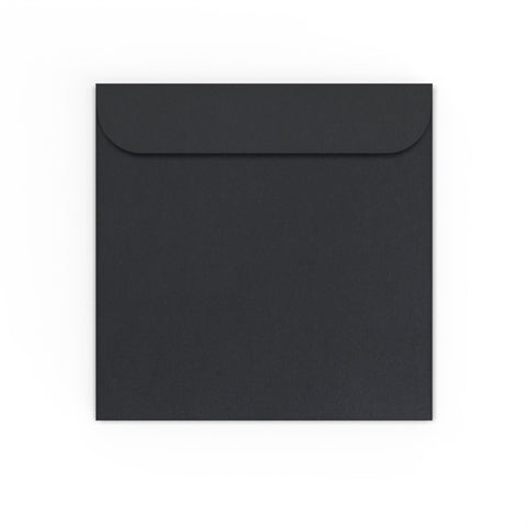 CD Envelopes Black 126 x 126 mm