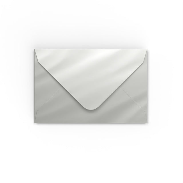 Mirror Finish Envelopes Silver 62 x 94 mm