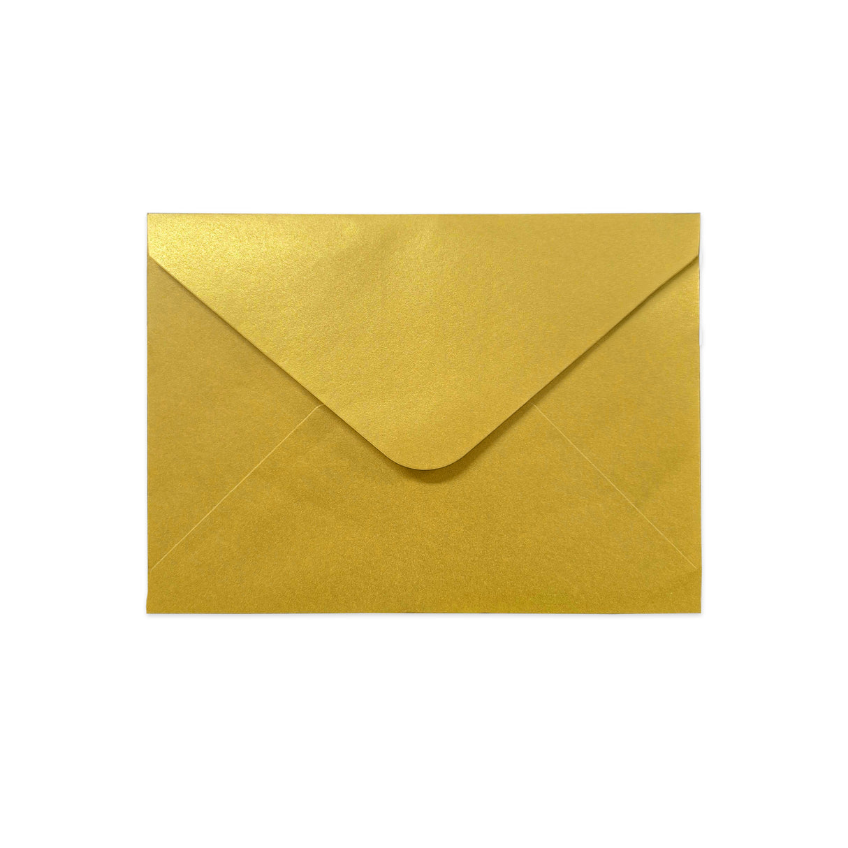 133 x 184mm - Zlatna metalna omotnica 120g
