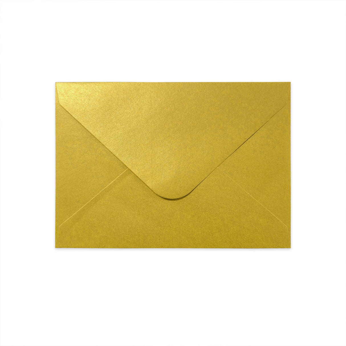C6 114x162mm - Zlatna metalna omotnica 120g