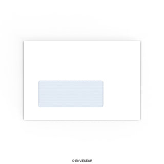 C6 Omotnice prozora bijelog novčanika 90gsm