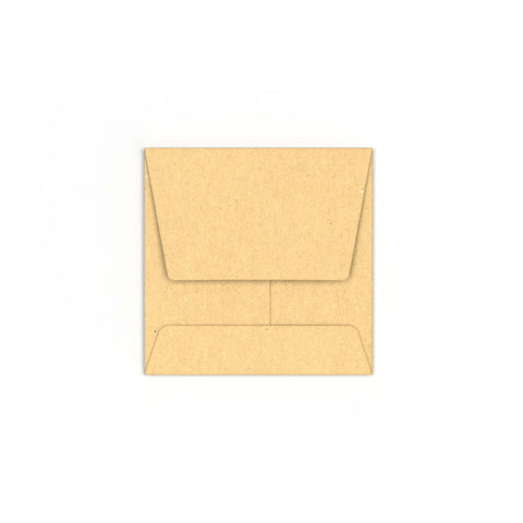 Manila Brown Gummed Business Envelope (60 x 60mm)