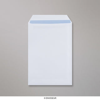 229x162mm C5 Bijeli džepni samopečat 100gsm Neprozirne omotnice