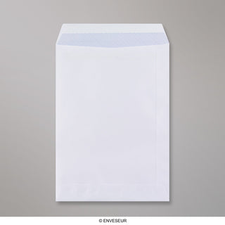 229x162mm C5 Bijeli džepni samozapečaćeni obični 90gsm tkane omotnice