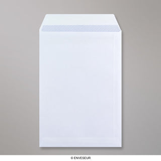 254x178mm (10x7) Bijeli džep 100gsm samozapečaćene neprozirne omotnice
