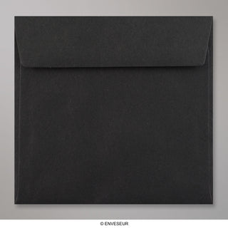 170x170mm Crna kvadratna kora i brtvljenje: 120 g/m2 omotnice