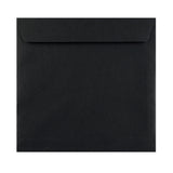 220x220mm crna kvadratna kora i brtvljenje omotnica 120 g/m2