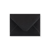70x100mm BLACK WALLET GUMMED PLAIN 100GSM WOVE