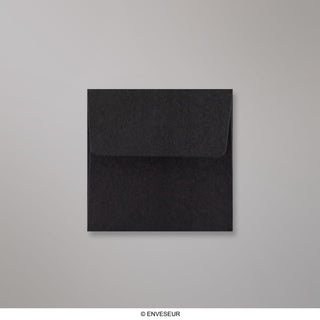 80x80mm Crna kvadratna kora i brtvljenje 120 g/m2 omotnice