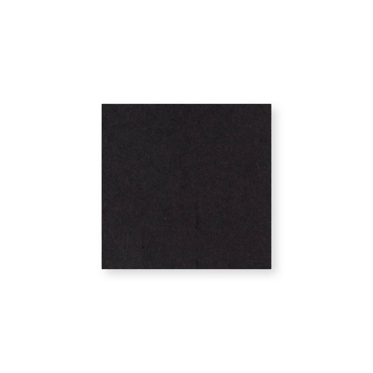 80x80mm Crna kvadratna kora i brtvljenje 120 g/m2 omotnice