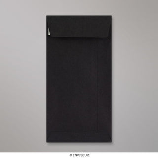 220x110mm DL crni džepni kora i brtva 120 g/m2 omotnice