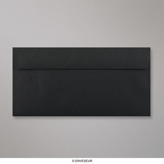 110x220mm DL Crni novčanik oguliti i zatvoriti 120 g/m2 omotnice