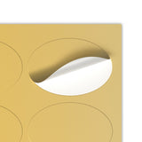 Ovalne samoljepljive etikete