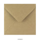 Kraft V-Flap Gummed Envelopes 110 Gsm Fleck 165 x 165 mm