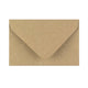 Kraft V-Flap Gummed Envelopes 110 Gsm Fleck 62 x 94 mm