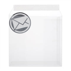 Coloured Translucent Envelopes Clear 220 x 220 mm