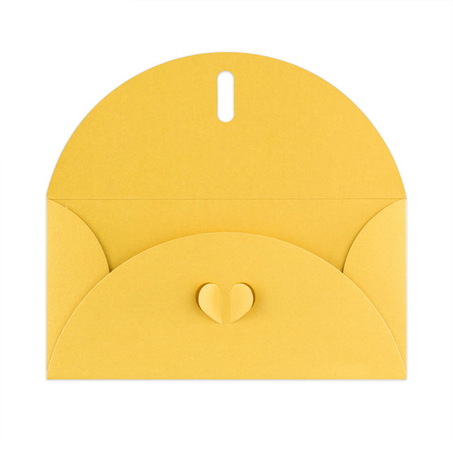 Butterfly Envelopes Yellow 110 x 220 mm (DL)