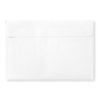 Bijele omotnice od 135 x 195 mm ogulite i brtve 120 g/m2
