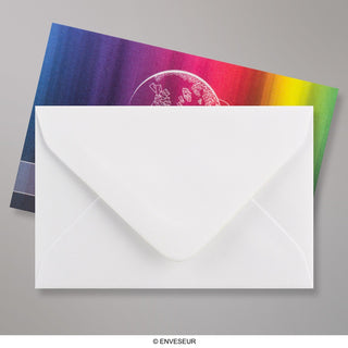 62x94mm WHITE WALLET GUMMED PLAIN 100GSM WOVE