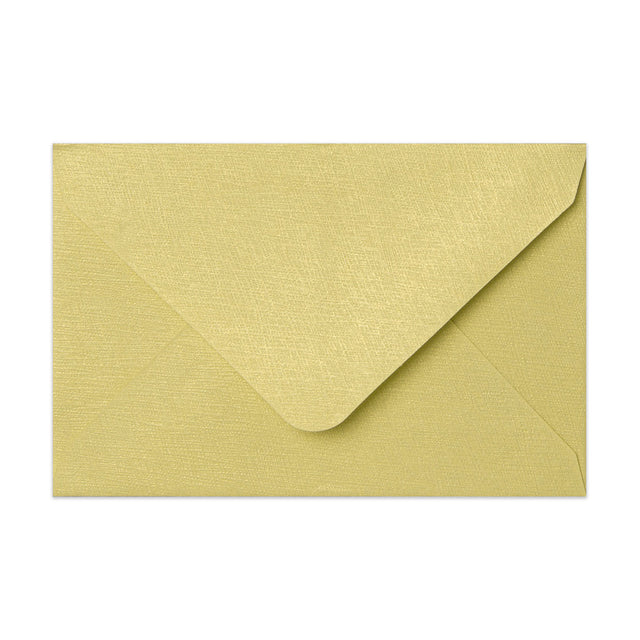 Textured Envelopes Bean Green 62 x 94 mm
