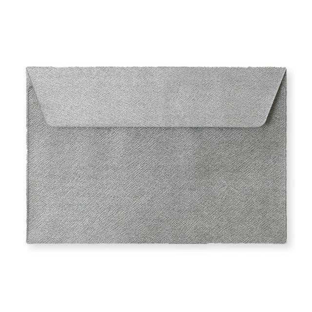 Textured Envelopes Silver 114 x 162 mm (C6)