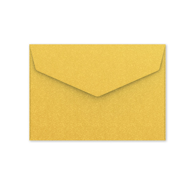 V-Flap Peel and Seal Envelopes Gold 114 x 162 mm (C6)