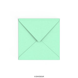 Jade zelena kuverta 155x155 mm
