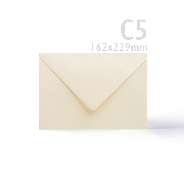 Hammered Cards & Envelopes Pack Ivory 210 x 300 x 20 mm