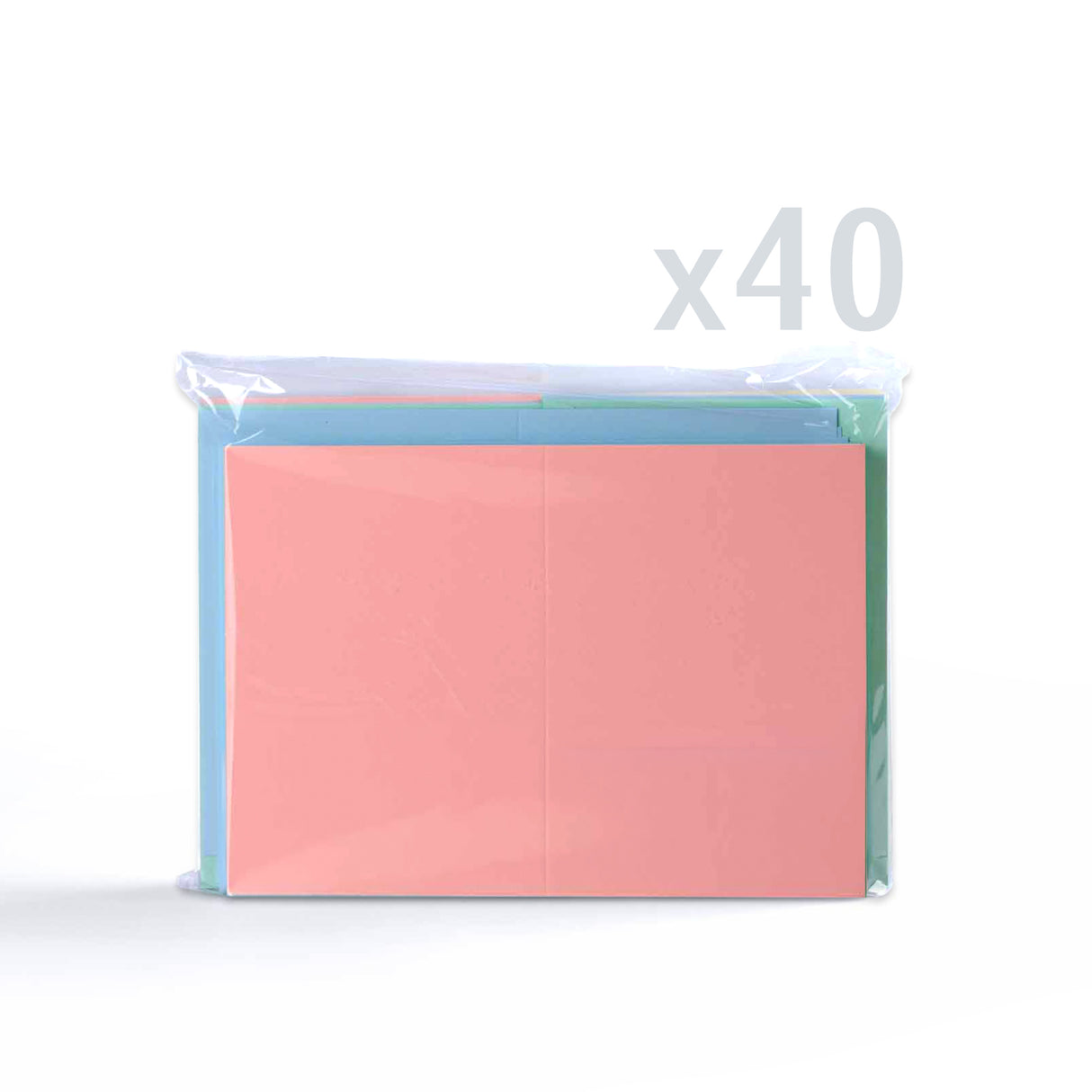 Asortiman pastelnih kartica 225 g/m² i kuverte 100 g/m²