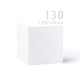 White Smooth Cards & Envelopes Pack White 130x130 mm + 125x125 mm