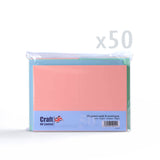 Asortiman pastelnih kartica 225 g/m² i kuverte 100 g/m²