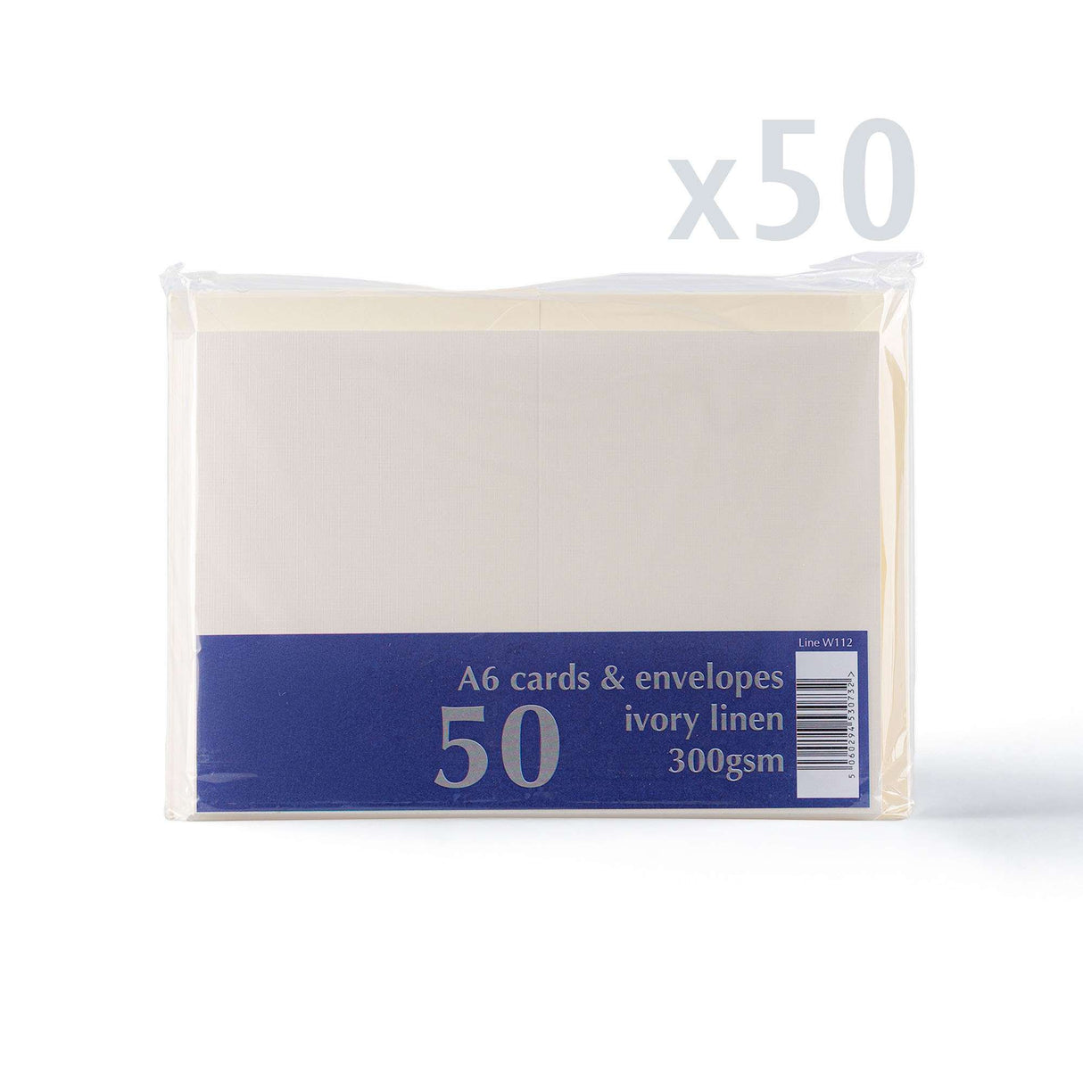 Kartice i omotnice s teksturom platna – pakiranje