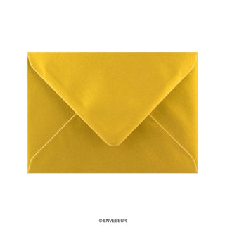 C6 Metalne zlatne omotnice 100gsm
