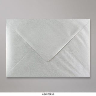 162x229mm C5 metalni srebrni novčanik gumiran obična 100gsm tkane omotnice