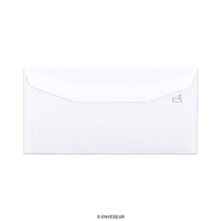 White envelope 110x220 mm (DL)