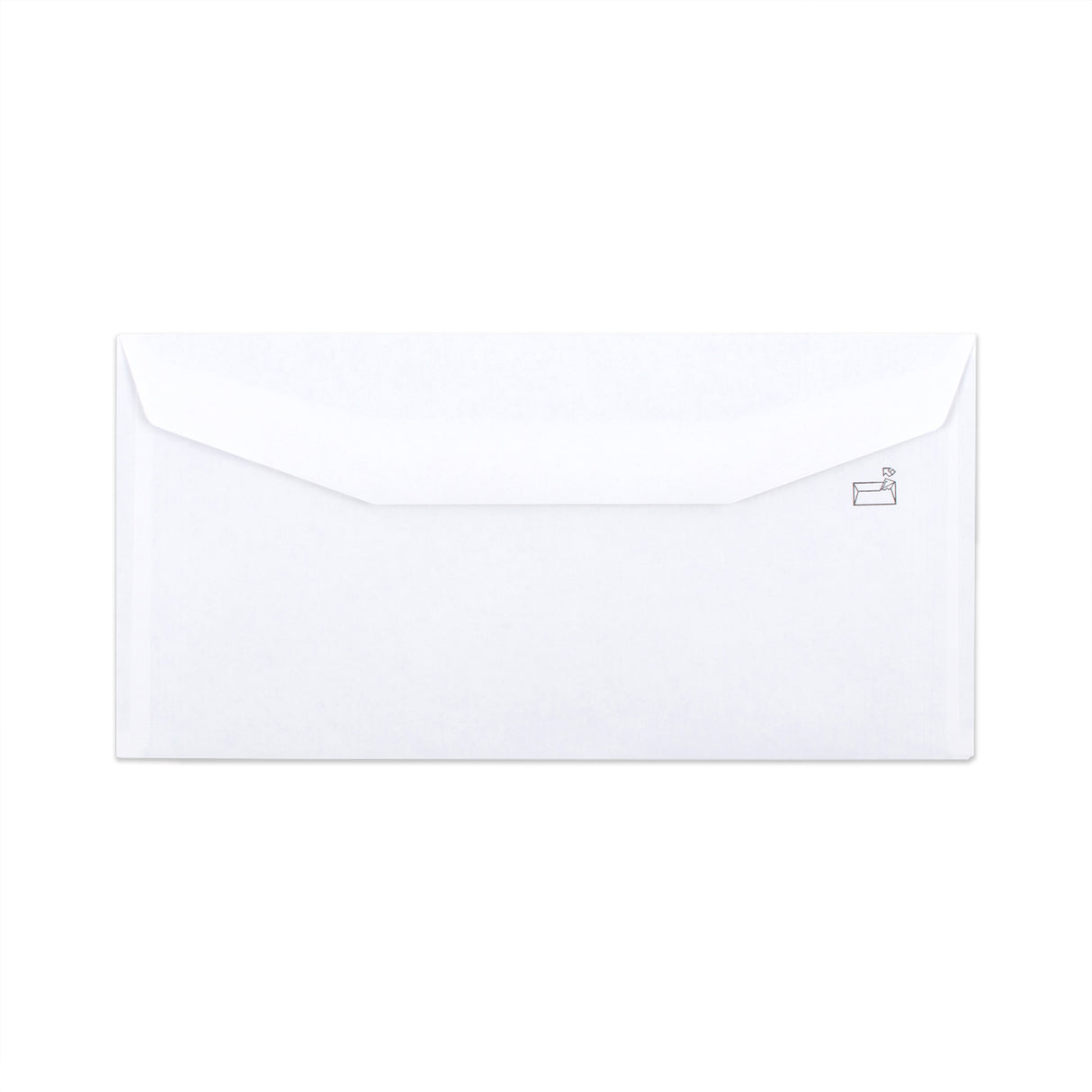 Bijela omotnica s unutarnjim tiskom 110x220 mm (DL) 80gr/m²