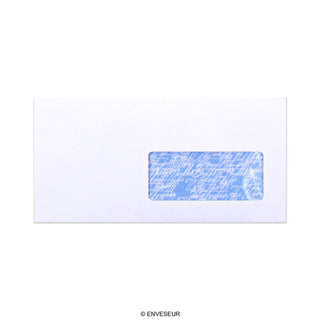 White envelope with window 110x220 mm (DL)