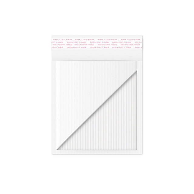 Corrugated Bag Mailers White 180 x 165 mm